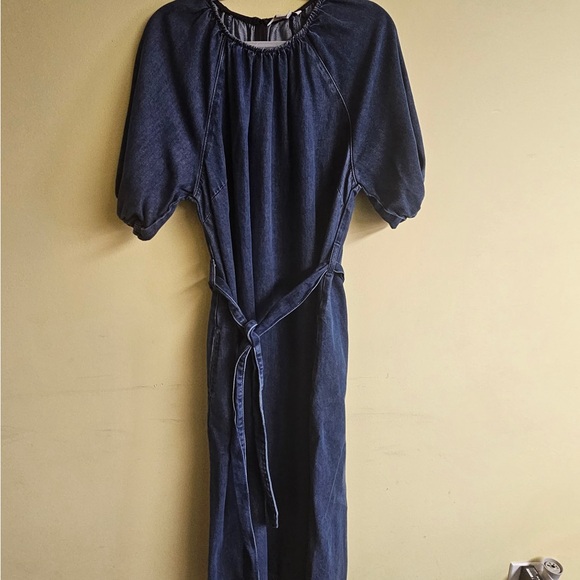 Boden Blue Midi Dress - Picture 3 of 4